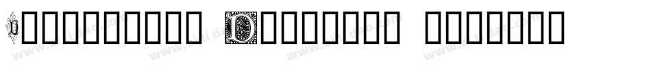 Ornamental Initials X字体转换